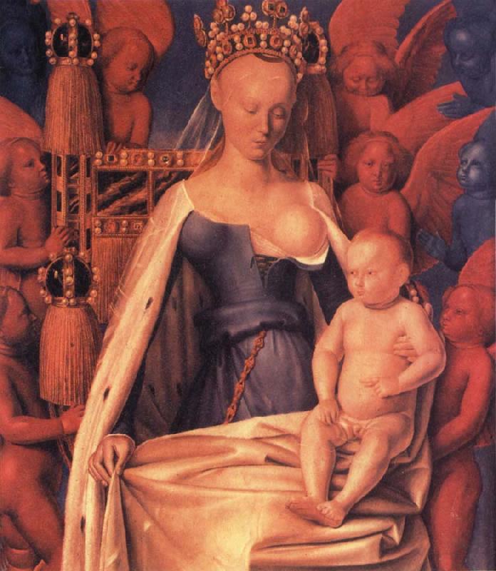 Jean Fouquet Maria mit Kind